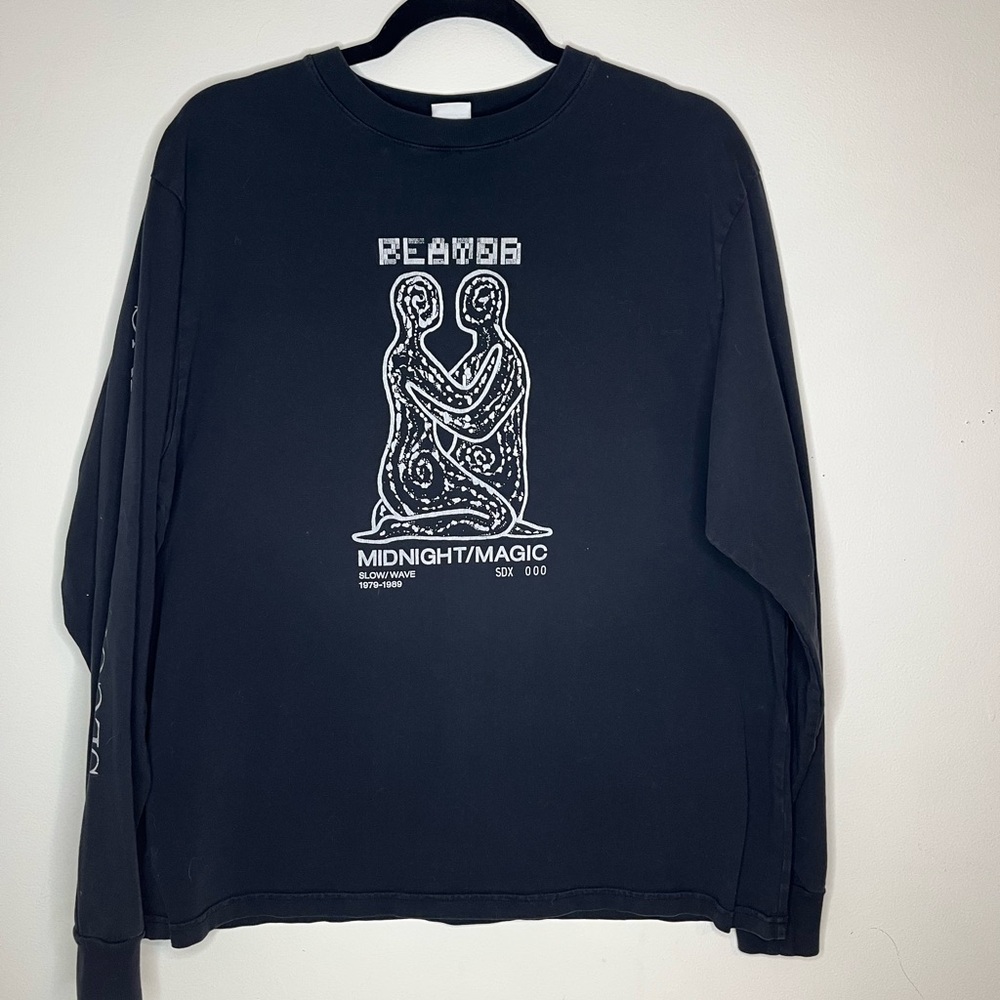 Second Layer Black L/S Tshirt